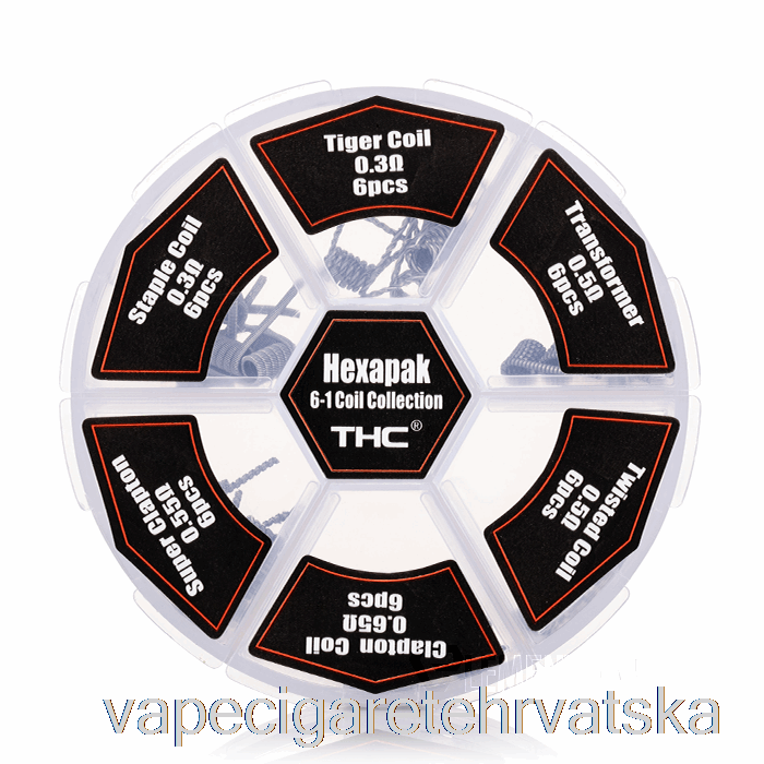 Vape Cigarete Thunderhead Creations Hexapack 6-u-1 Coil Kolekcija 6-u-1 Paket